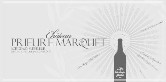 Image du projet Vin Prieure Marquet - Affiche, graphisme / design / amenagements exterieurs
