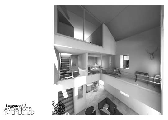 Image du projet C3l - Réhabilitation Grange En 3 Logements, architecture