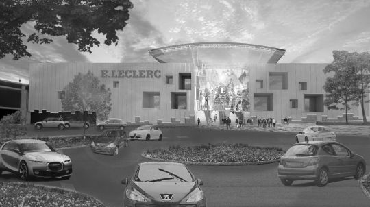 Image du projet Zone Commerciale - E.leclerc, architecture