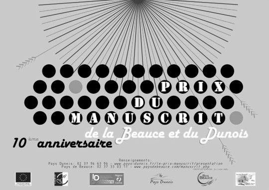 Image du projet Prix Du Manuscrit - Affiche, graphisme / design / amenagements exterieurs